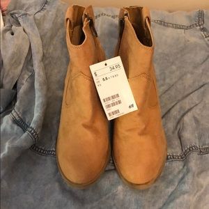 NWT h&m booties